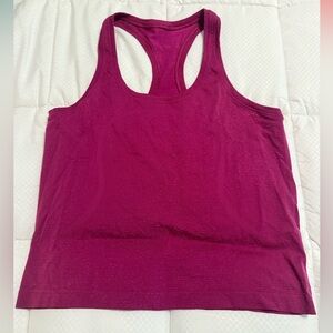 lululemon athletica berry Women's Racerback Tank Top